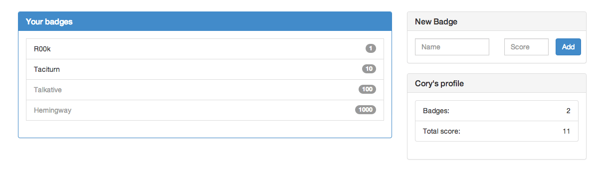 Badge count gets updated