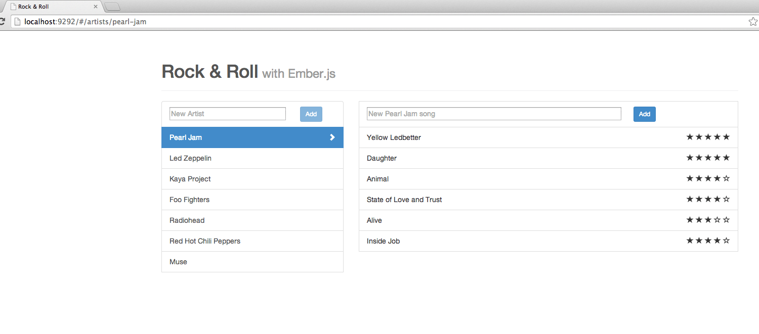Correct active highlight