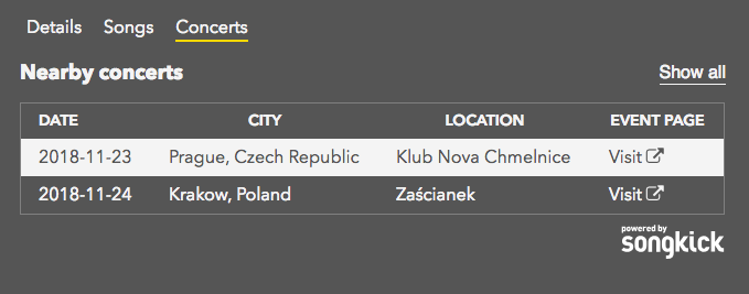 Only show nearby - for real this time